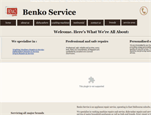 Tablet Screenshot of benkoservice.com.au